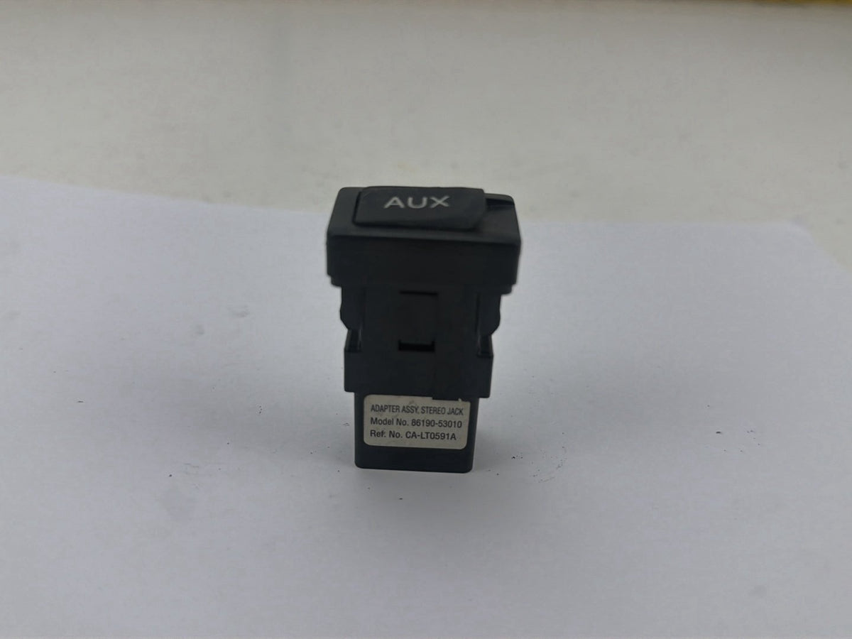 2007-2012 Lexus ES350 S190 Auxiliary Jack Adapter 86190-53010 OEM