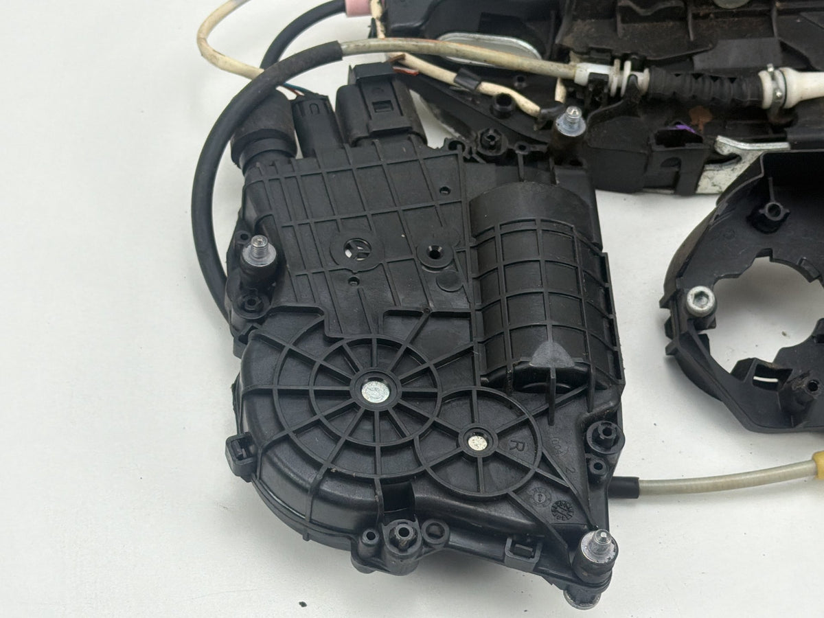 2011-2013 BMW 550i xDrive Rear Left Side Door Lock Actuator Handle Carrier OEM