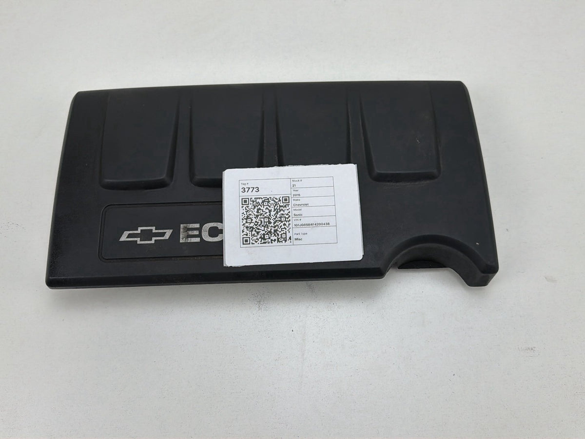 2012-2020 Chevrolet Sonic RS Turbo Engine Top Appearance Cover OEM