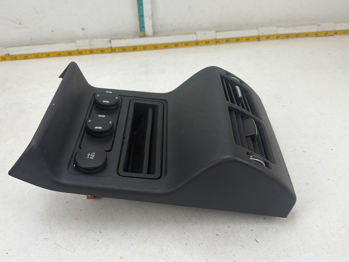 2017-2020 Jaguar F-Pace Rear Center Console Back Trim w/ Air Vent Grille OEM