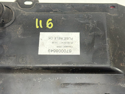 2014-2020 Maserati Ghibli III M157 Engine Bay Fuse Relay Box 670008649 OEM