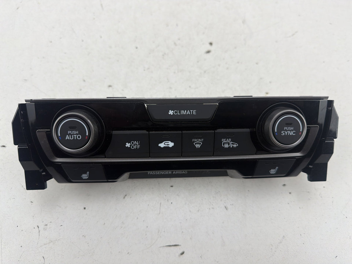2016-2018 Honda Civic AC Heater Temperature Climate Control 79600TGGA610M1 OEM