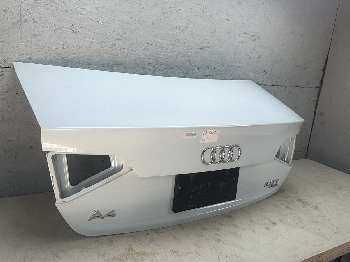 2009-2012 Audi A4 Rear Trunk Lid Decklid Tailgate Shell OEM