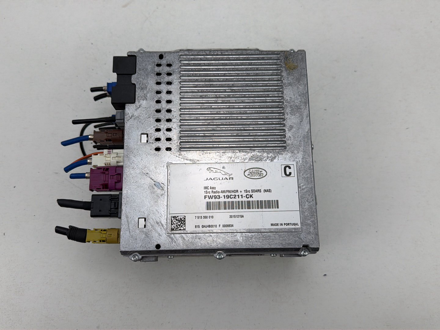 2016-2017 Jaguar XJ X351 Audio Equipment Radio Receiver FW93-19C211-CK OEM
