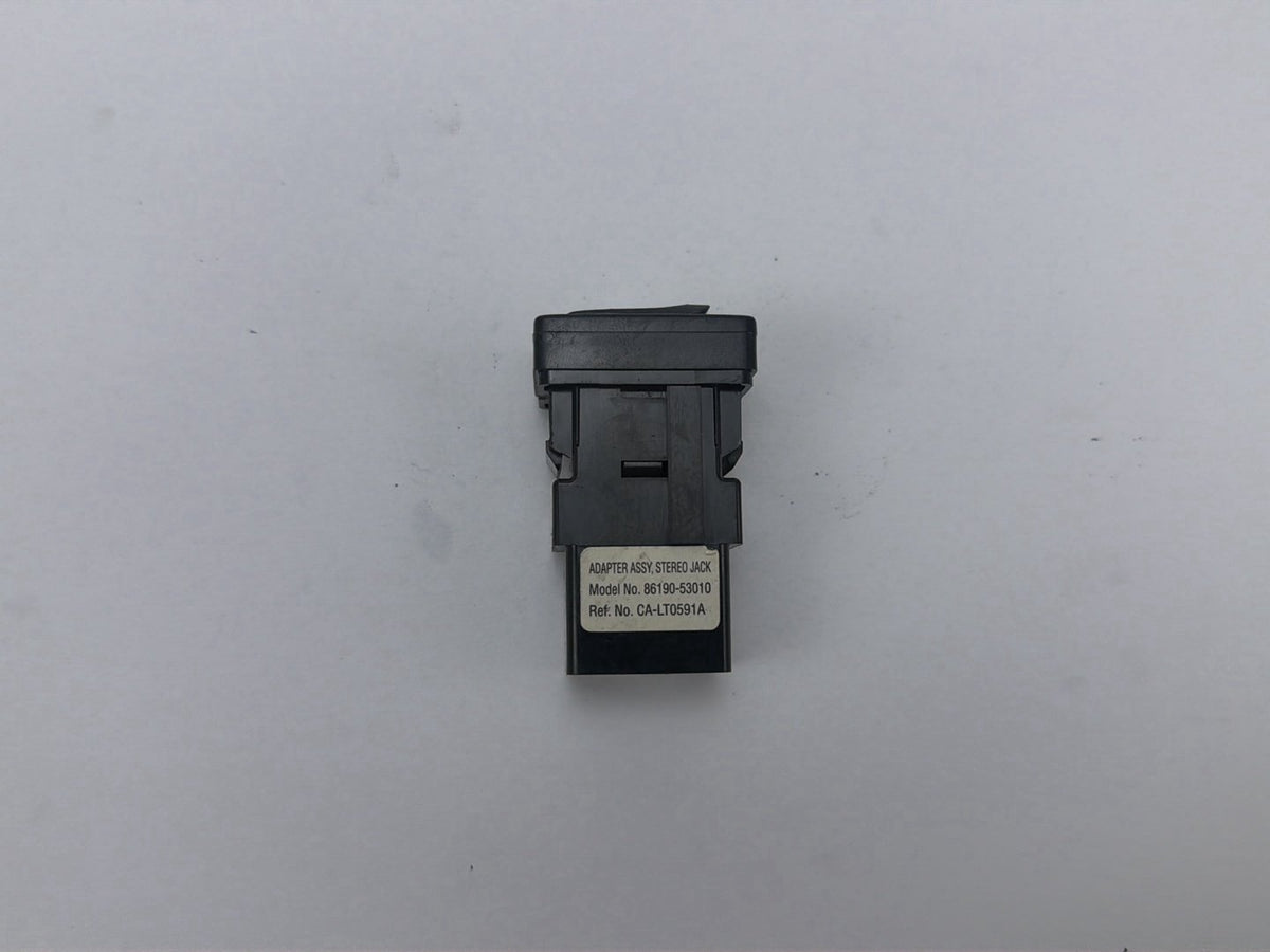 2007-2012 Lexus ES350 S190 Auxiliary Jack Adapter 86190-53010 OEM