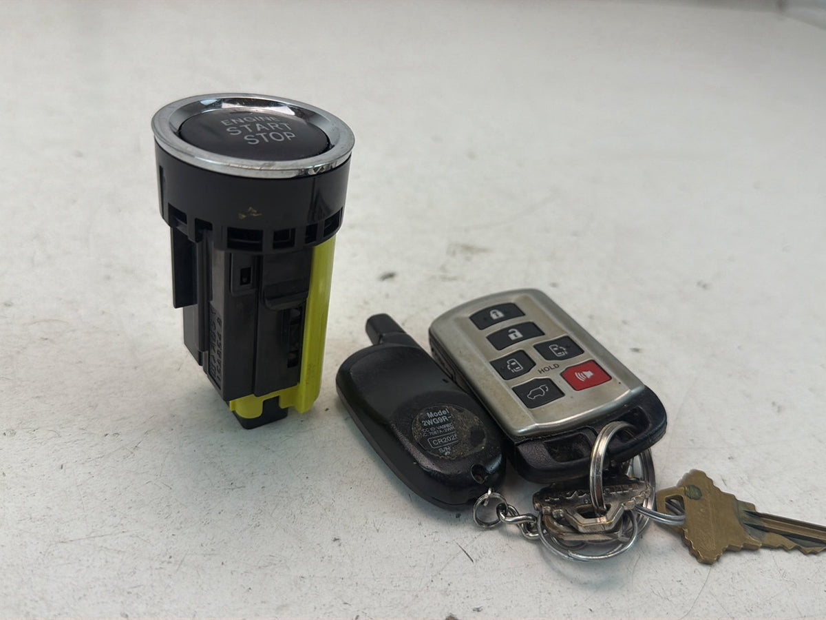 2011-2020 Toyota Sienna Ignition Switch w/Key Fob Remote 1551A-14ADR, 15A854 OEM