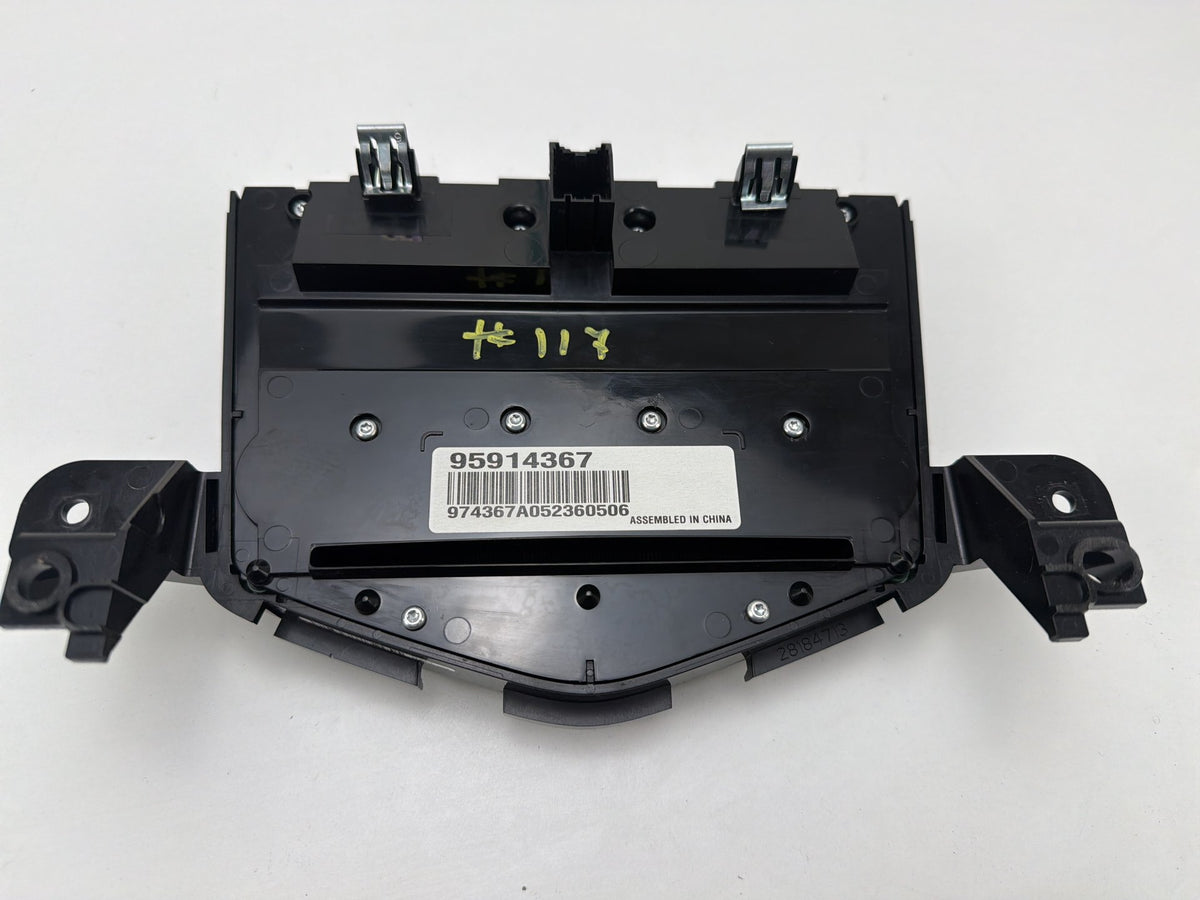 2011-2016 Chevrolet Cruze AM FM CD Player Radio Control Panel Face Plate OEM