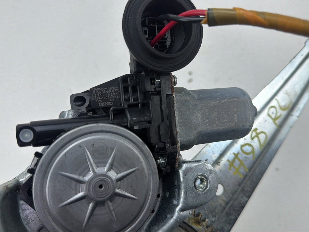 2012-2017 Toyota Camry Rear Left Driver Side Power Window Regulator Motor OEM