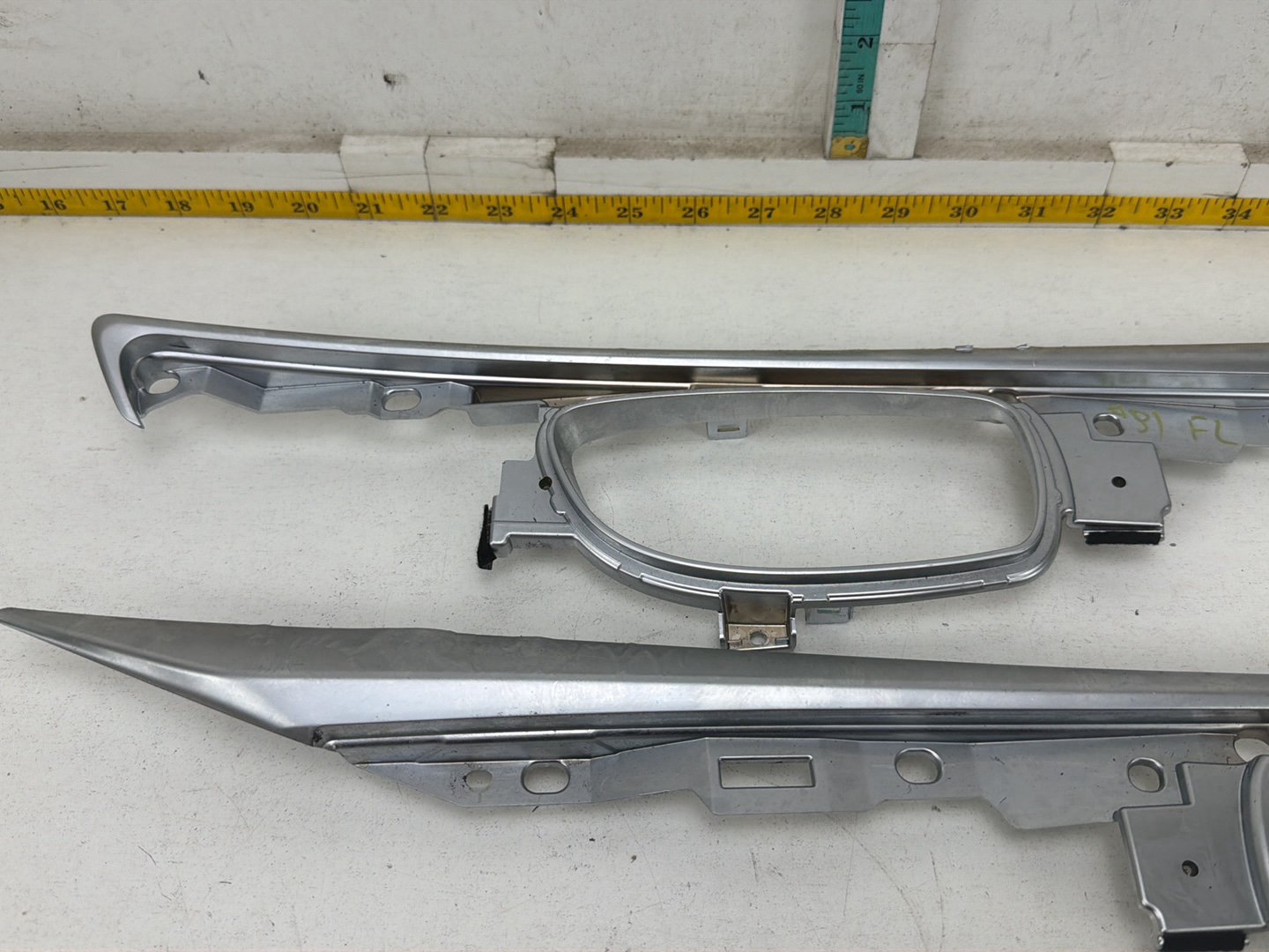 2014-2023 Infiniti Q50 Interior Door Handle Trim Bezel Finishers Set 4PC OEM