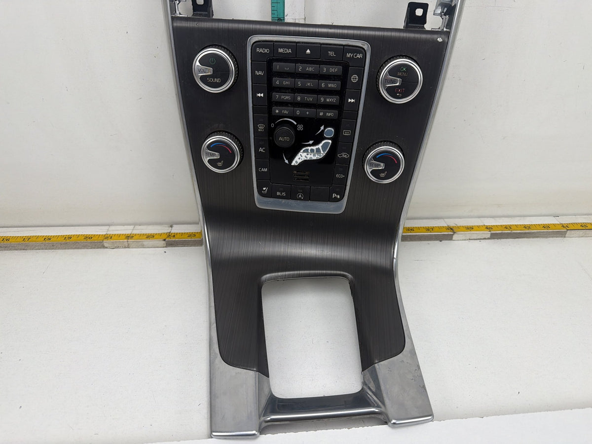 2011-2018 Volvo S60 Dash Climate Control & Audio Radio Control Panel 8632427 OEM