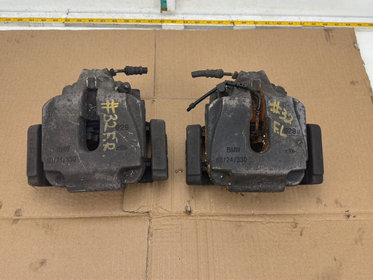 2012-2016 BMW 528i F10 Front Left & Right Brake Caliper Housing OEM