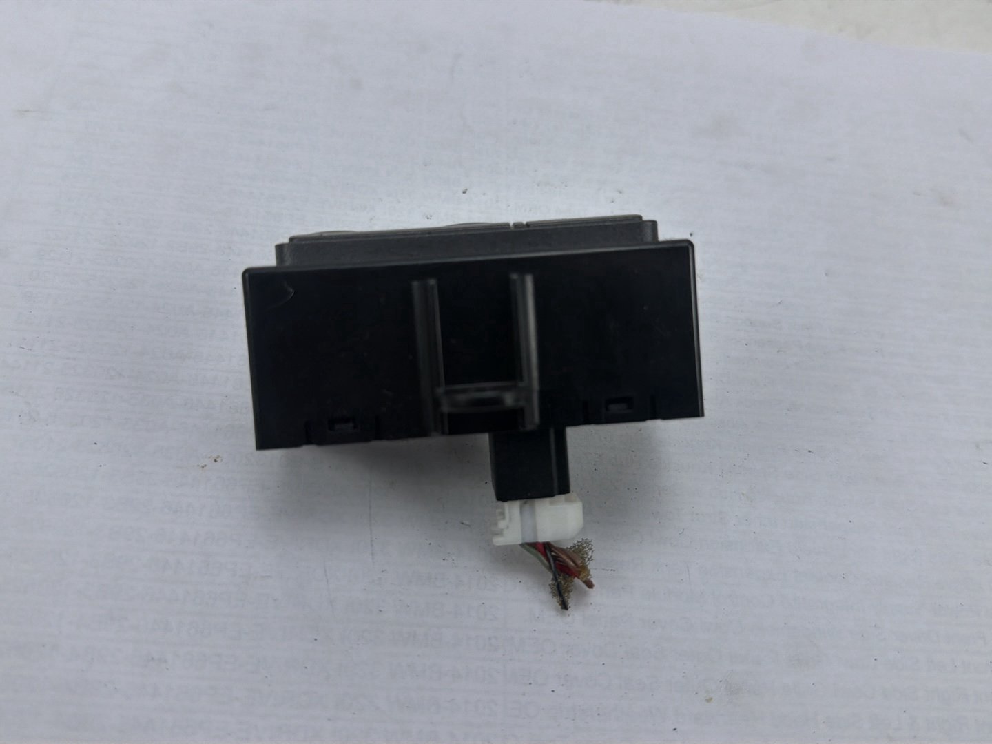 2014-2020 Infiniti Q50 V37 Instrument Cluster Trip Reset & Dimming Switch OEM