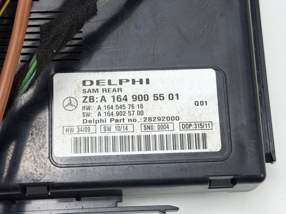 2006-2012 Mercedes-Benz R350 - Rear SAM Control Module A1649005501 OEM