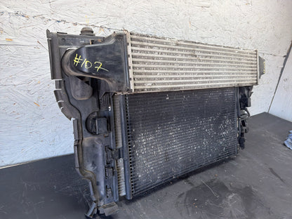 2014-2016 Volvo S60 Front Engine Radiator and Intercooler Assembly 31338236 OEM