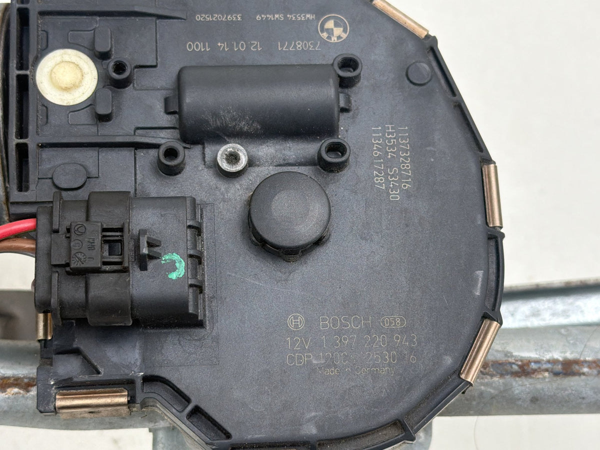 2014-2016 BMW 535i 550i xDrive F10 Front Wiper Motor Assembly 61617308771 OEM