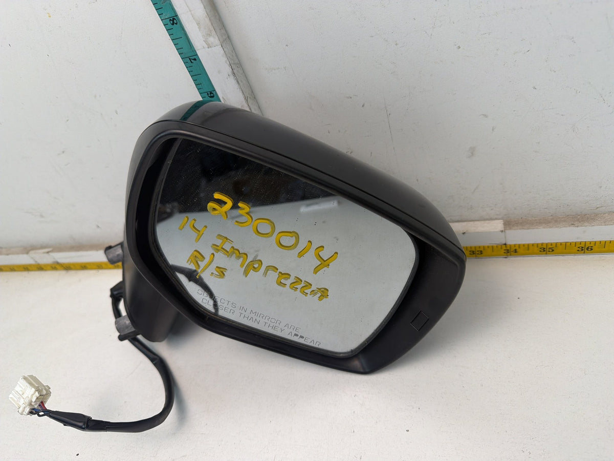 2012-2014 Subaru Impreza Front Right Passenger Side Door Mirror E13027507 OEM