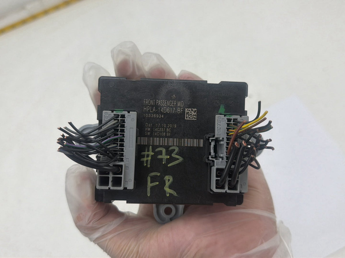2017-2020 Jaguar F-Pace Front Right Passenger Side Door Control Module Unit OEM