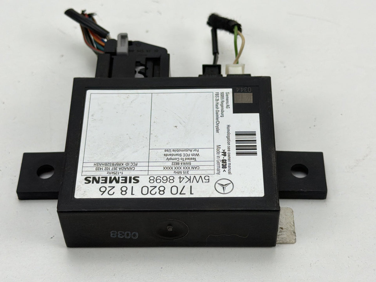 2004-2008 Chrysler Crossfire ZH Immobilizer Relay Control Module 1708201826 OEM