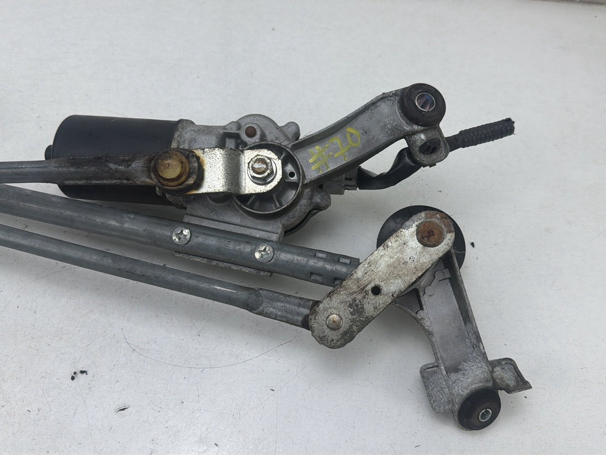 2009-2013 Infiniti G37 Front Windshield Wiper Linkage Transmission Motor OEM