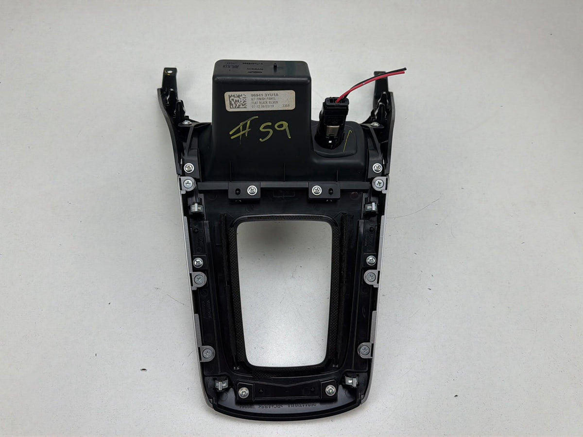 2015-2019 Nissan Sentra Automatic Shifter Bezel Trim 96941-3YU1A OEM