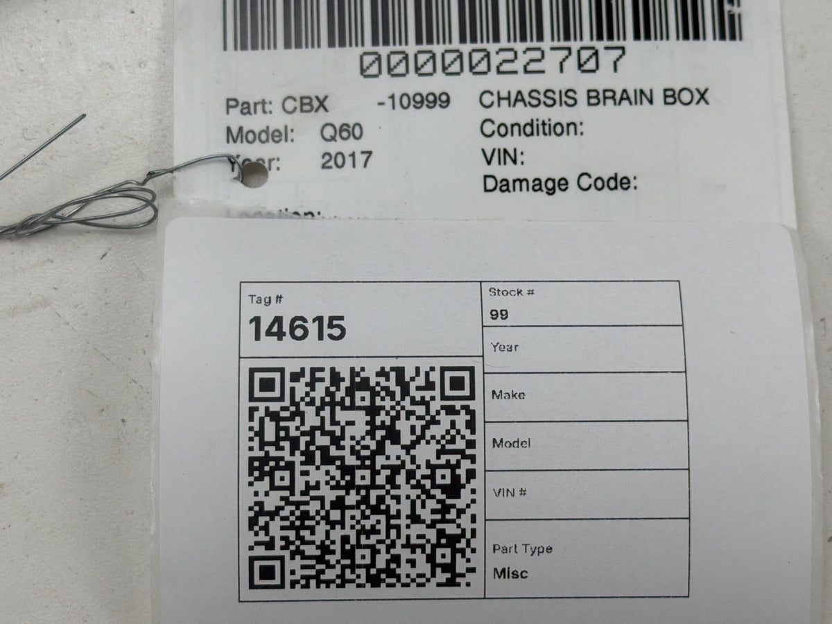 2014-2020 Infiniti QX60 Bluetooth Telematics Communication Control Module OEM