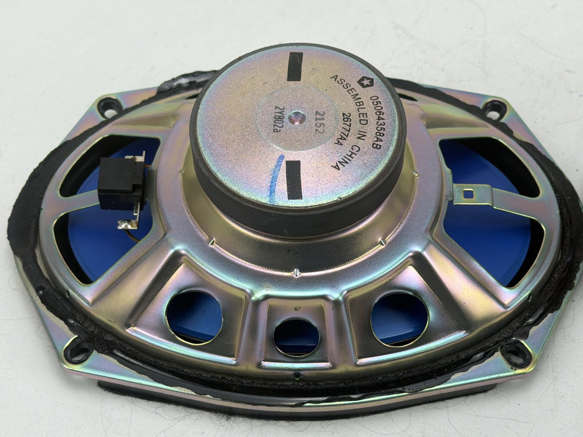 2011-2014 Dodge Charger Door Audio Speaker Pair Black 05064358AB OEM