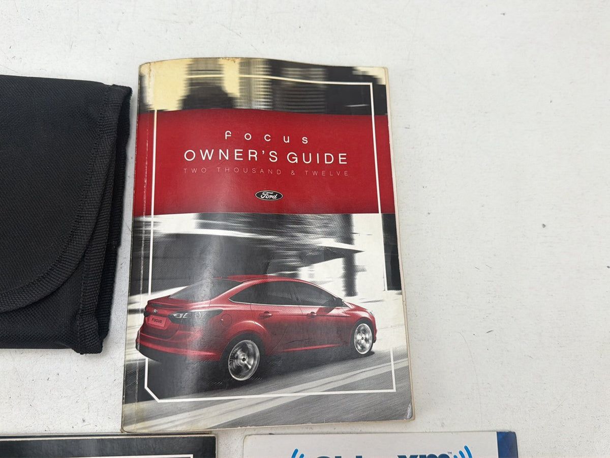 2012 Ford Focus MK2 Owners Manual OEM