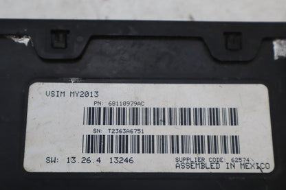 2014 RAM 3500 Vexicle System Interface Module 68110979AC OEM