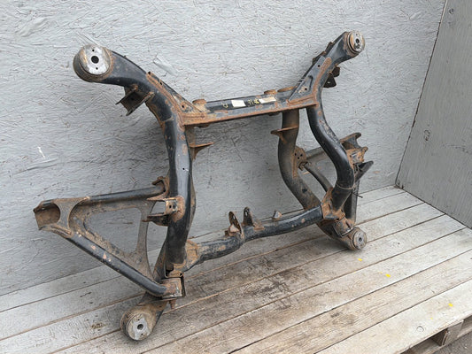 2003-2006 Porsche Cayenne Rear Suspension Sub Frame Crossmembers Subframe OEM