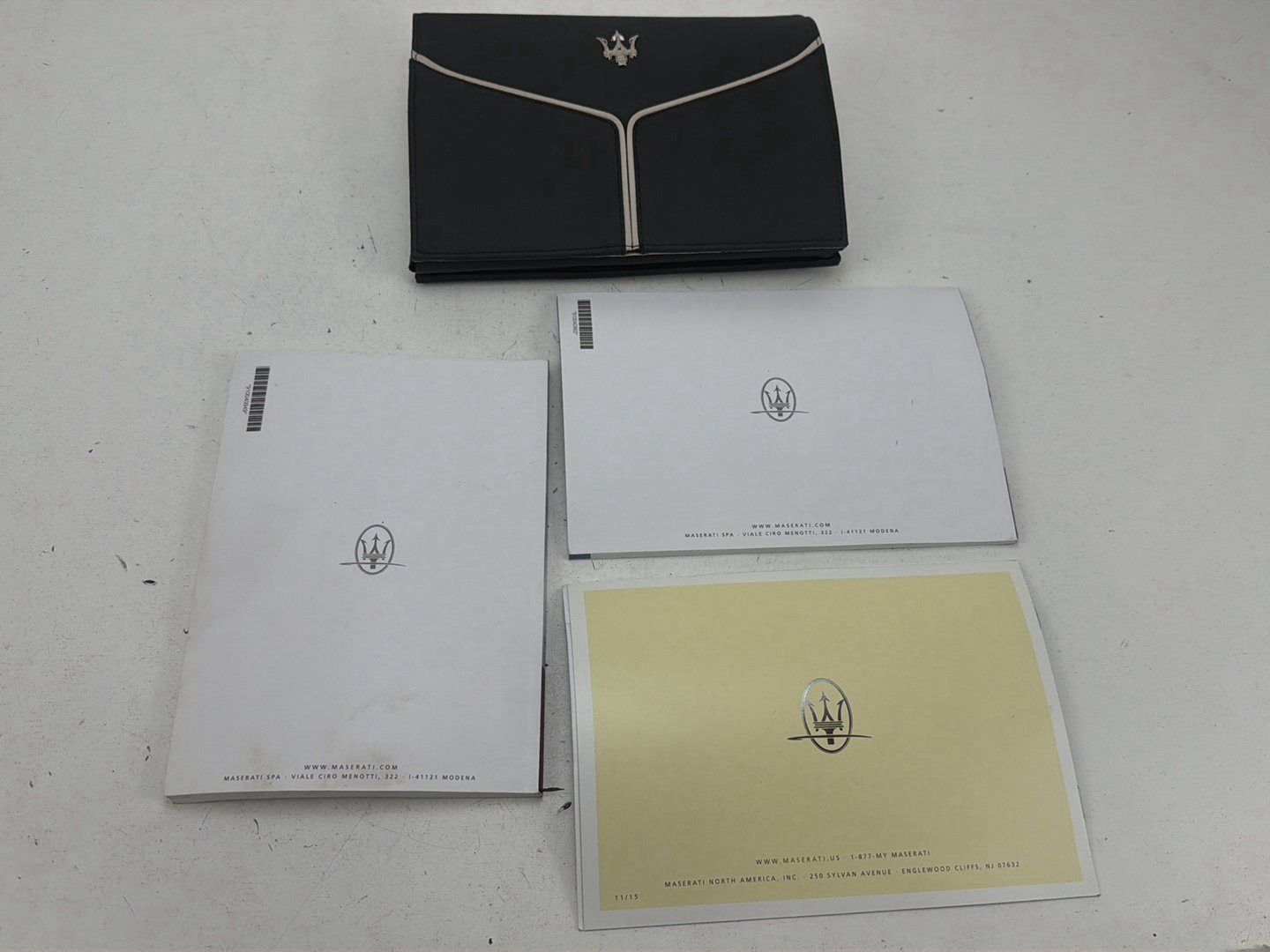 2014-2017 Maserati Ghibli Owners Manual Guide Book OEM