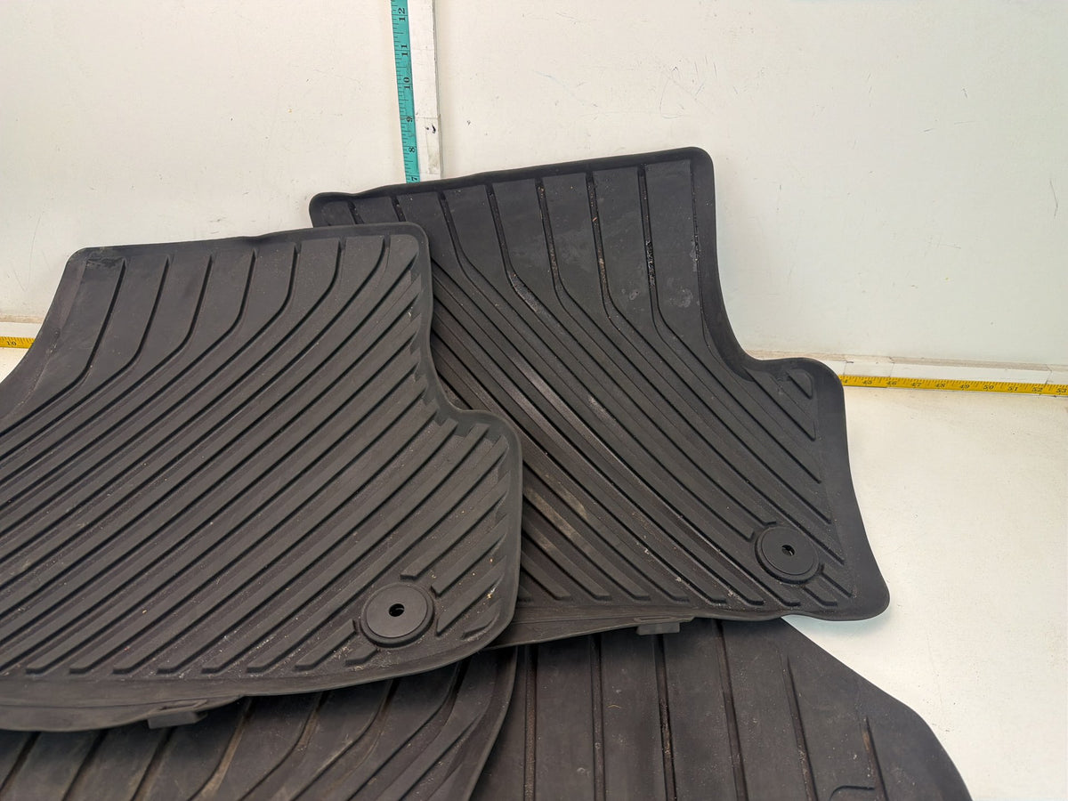 2015-2020 Audi A3 8V All Weather Floor Carpet Cover Liner Mat Set 8V5061502 OEM