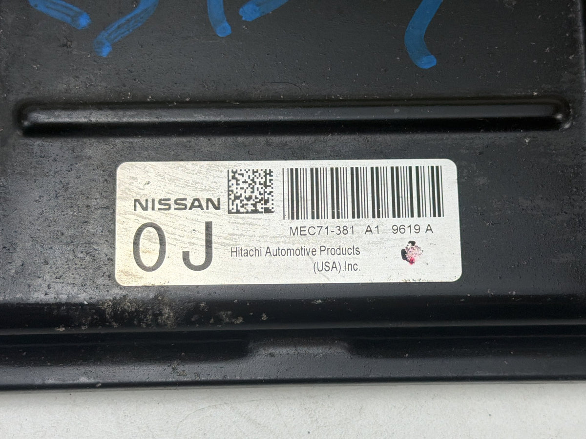 2009 Nissan Pathfinder Engine Computer Control Module ECU ECM MEC71-381 A1 OEM
