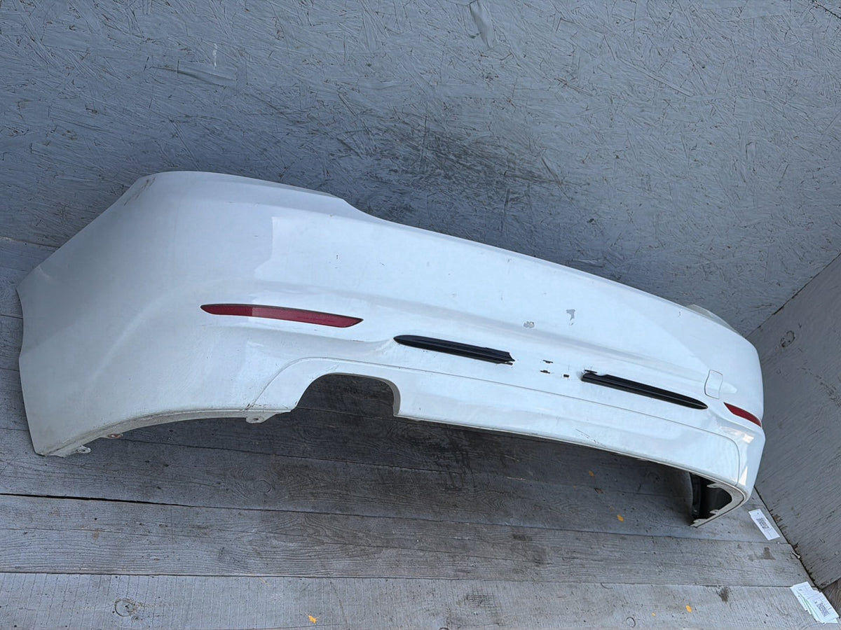 2014 - 2016 BMW 228i F22 - Rear Bumper Cover Panel Assembly White OEM