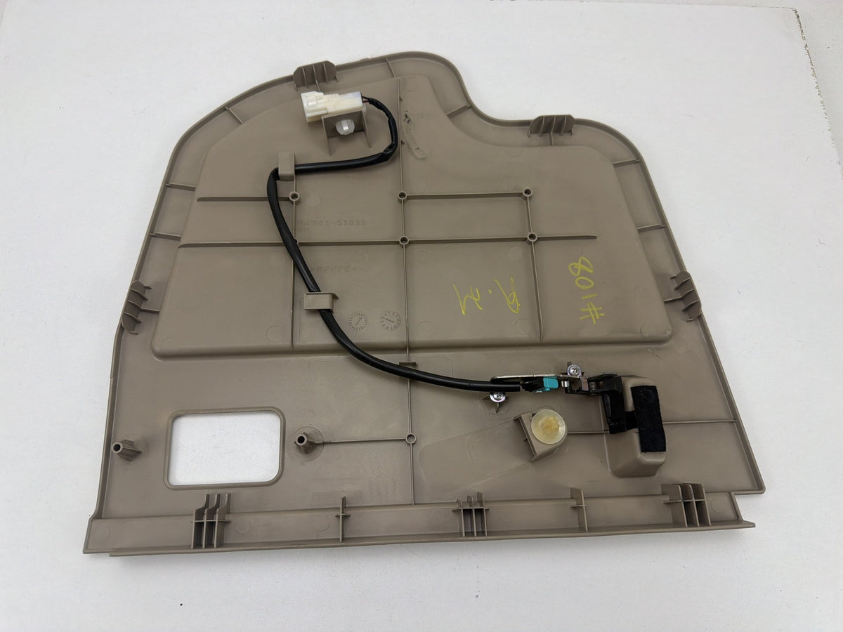 2010-2015 Lexus IS250 Convertible Right Side Trunk Deck Cover Trim Panel OEM