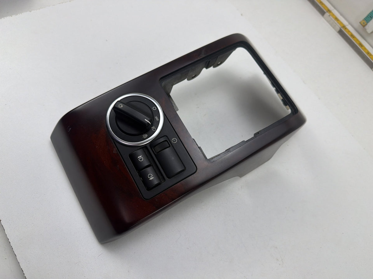 2010-2012 Land Rover Range Rover L322 Left Dash Headlight Switch Trim Bezel OEM