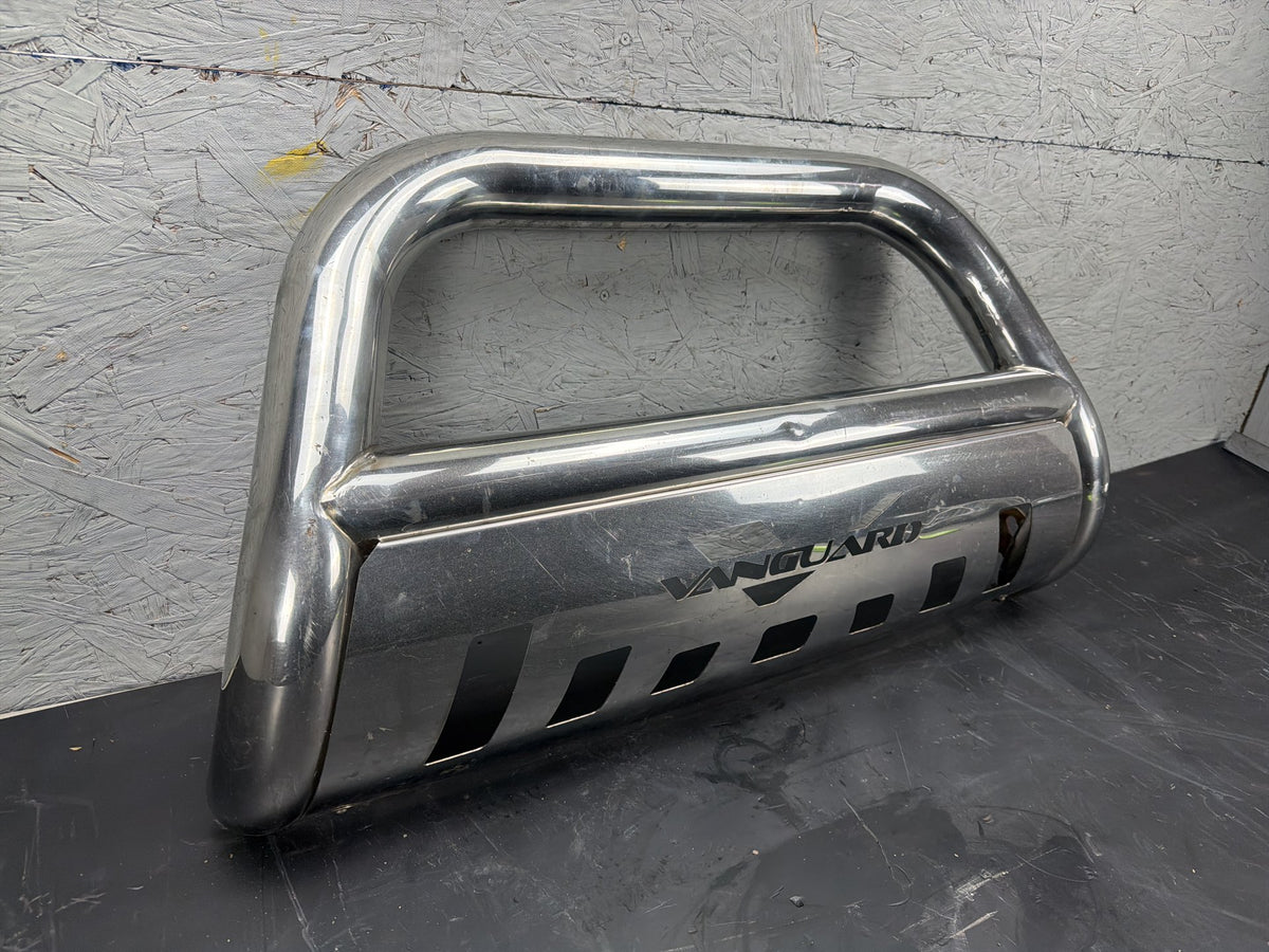 2010-2024 Toyota Land Cruiser Stainless Steel Classic Bull Bar Bumper Guard OEM