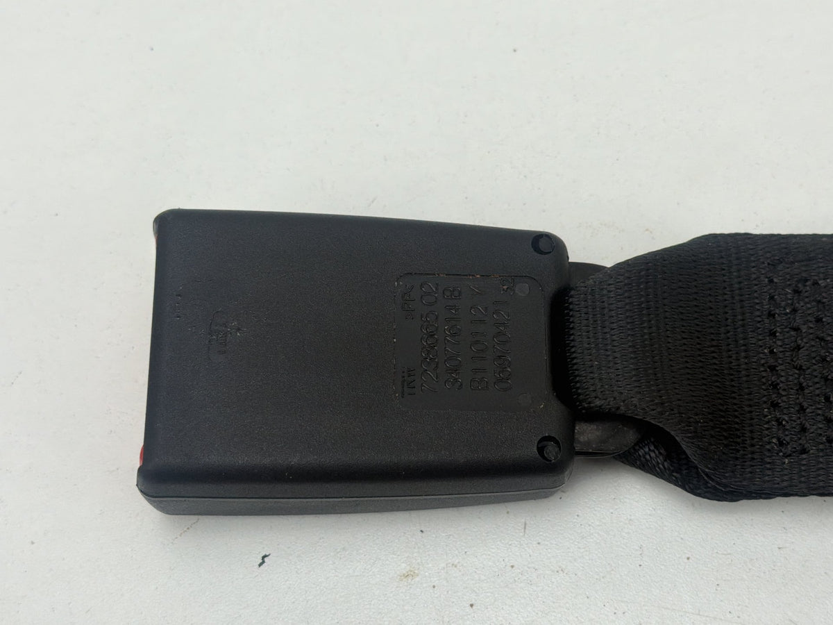 2011-2013 BMW 550i xDrive F10 Rear Seat Belt Triple Buckle Catch 72117244836 OEM