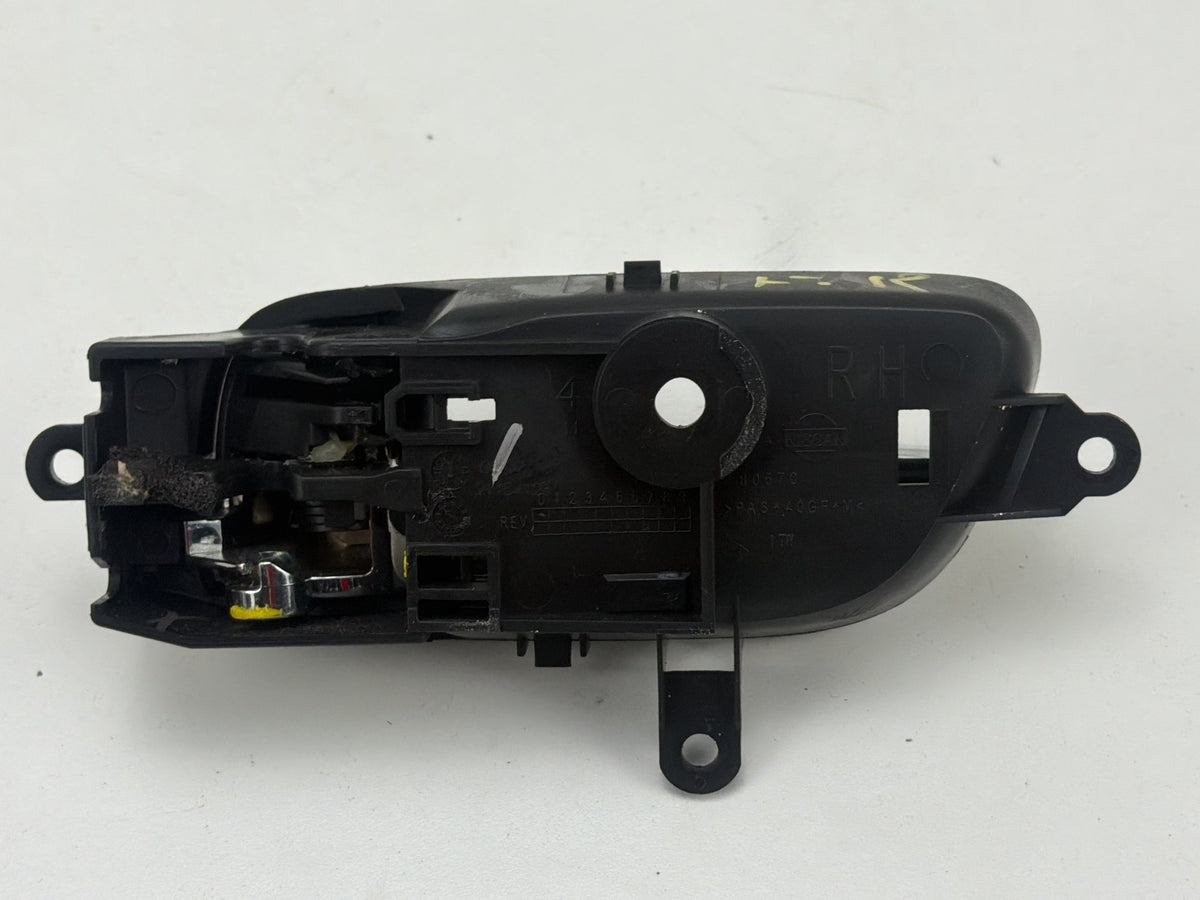 2013-2018 Nissan Altima Front Right Interior Door Handle Chrome 80670-3TA0A OEM