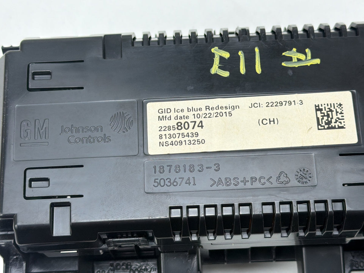 2011-2016 Chevrolet Cruze J300 - Information Radio Display Screen 22858074 OEM