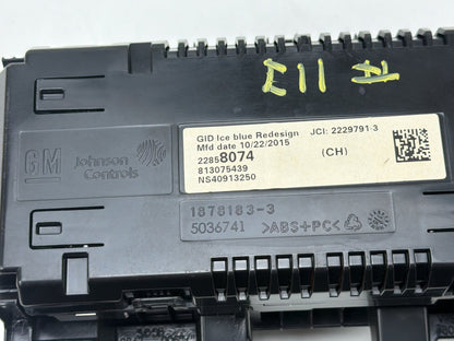 2011-2016 Chevrolet Cruze J300 - Information Radio Display Screen 22858074 OEM