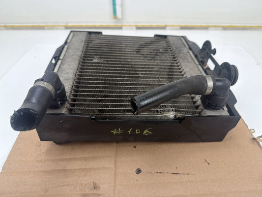 2011-2016 BMW 550i xDrive Front Left Side Auxiliary Engine Cooling Radiator OEM
