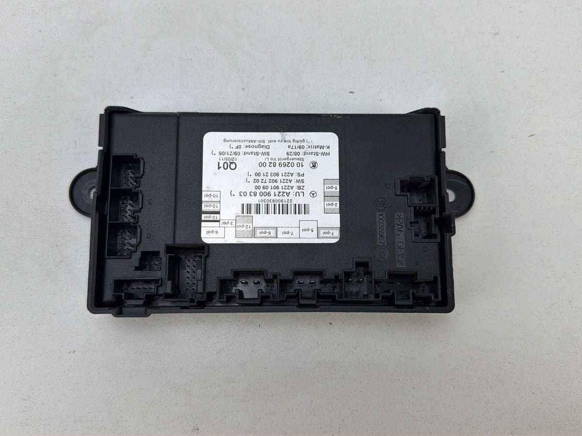 2007-2013 Mercedes-Benz S-Class W221 Front Left Door Control Module Unit OEM
