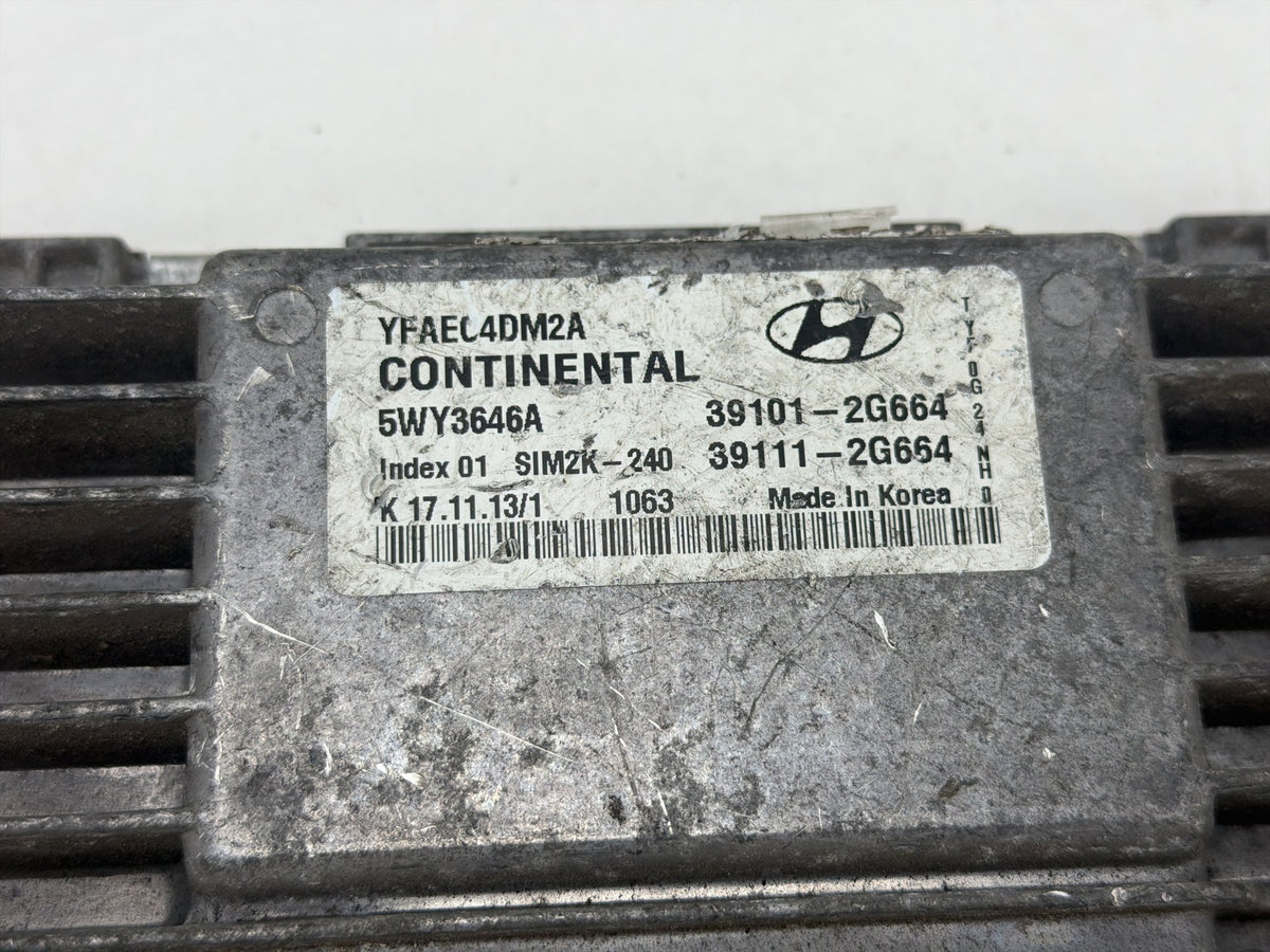 2011-2014 Hyundai Sonata Engine Computer/ ECU Control Module 39101-2G664 OEM