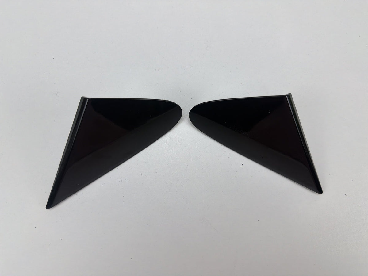 2007-2009 Lexus ES350 V40 Front Door Mirror Corner Triangle Trim Cover Pair OEM