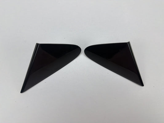 2007-2009 Lexus ES350 V40 Front Door Mirror Corner Triangle Trim Cover Pair OEM