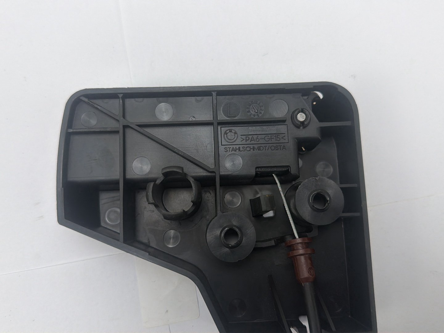 2007-2013 BMW 328i Rear Left Seat Folding Actuator Handle Pull Release OEM
