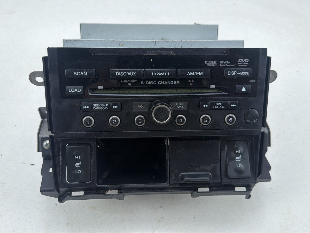 2007-2012 Acura RDX Radio AM/FM Stereo In-Dash 6-Disc CD Audio Receiver OEM