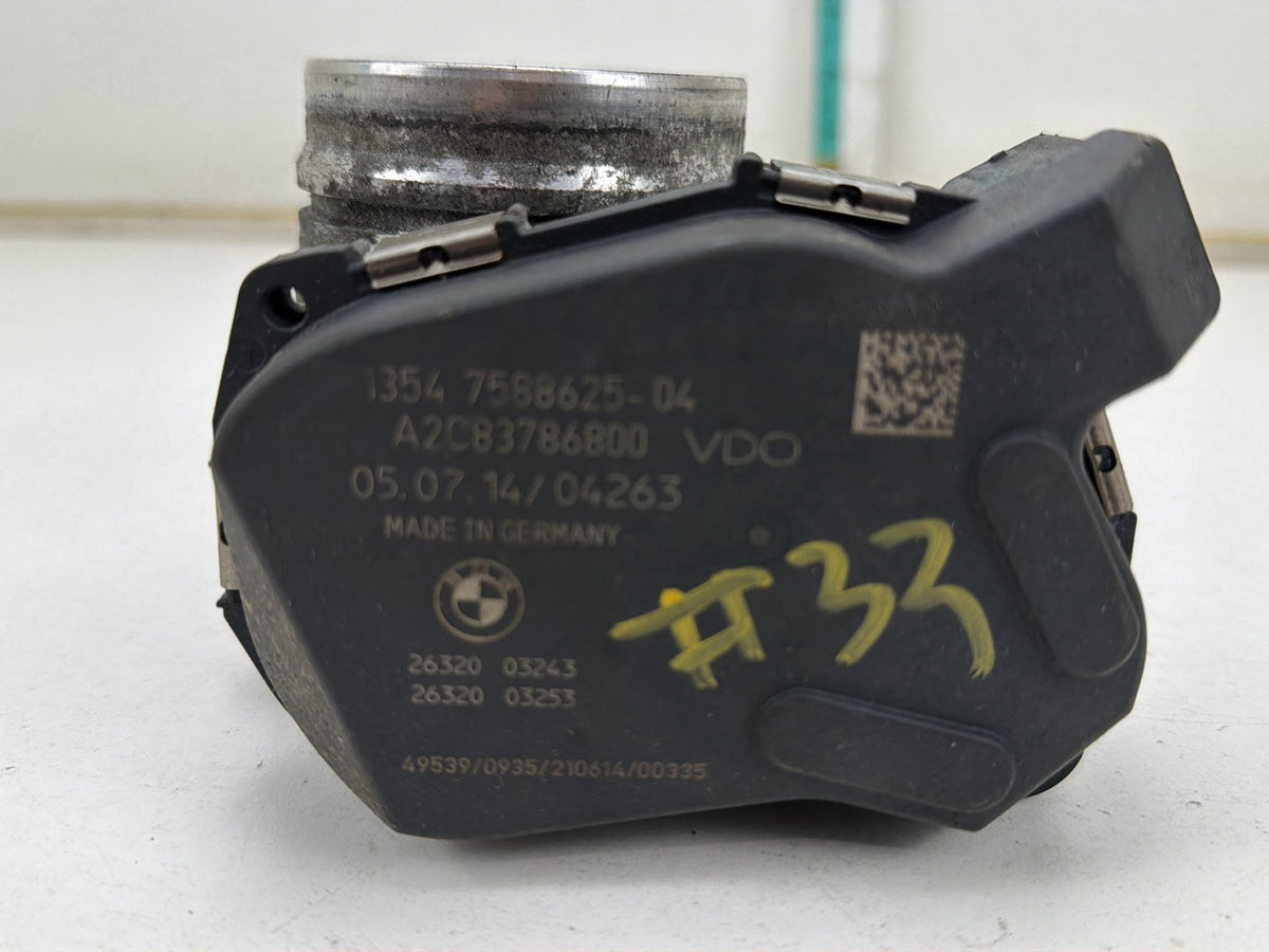 2013-2015 BMW 228i F22-Throttle Body 1354 7588625-04 OEM