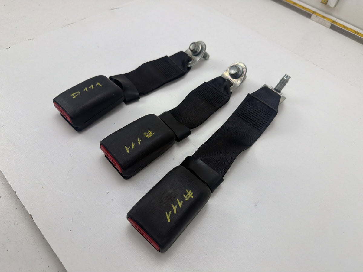 2013-2019 Nissan Sentra Rear Seat Belt Buckle Set Black OEM