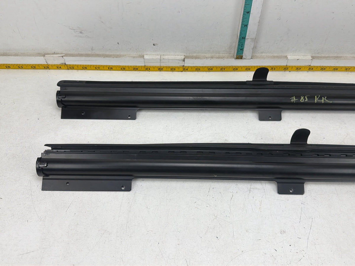 2007-2015 Audi Q7 4L Rear Left & Right Side Door Sunshade Roller Blind Pair OEM